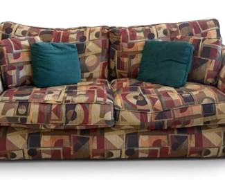 Express Sofa in in Geometric Pattern