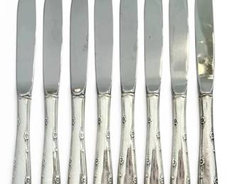 Towle Madeira Sterling Silver Handled Knives 536g Total