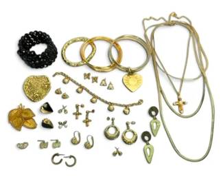 GoldToned Costume Jewelry