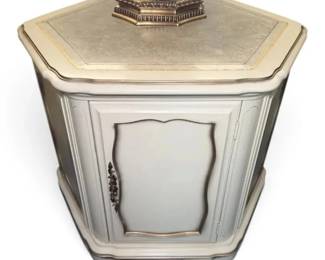 French Provincial Hexagonal Side Table