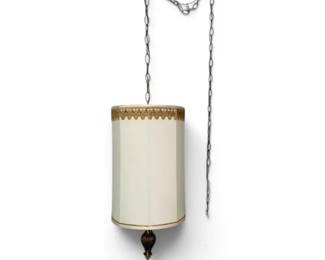 Vintage Hollywood Regency Swag Lamp