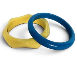 Vintage Lucite Bangle Bracelets