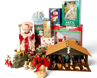 Mystery Vintage Christmas Decor