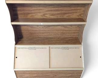 American Toy Furniture Kids Toy Bin w Shelving