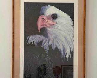 Signed Sarah Dean Colle art 1995