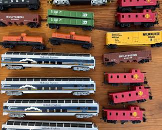 Hobbyist model trains