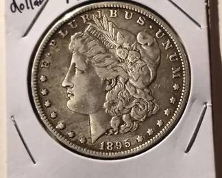 Rare 1895 O morgan dollar 