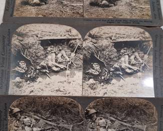 Dead soldiers in world war 1 morbid 3d viewer slides