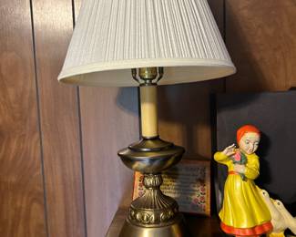 brass lamp