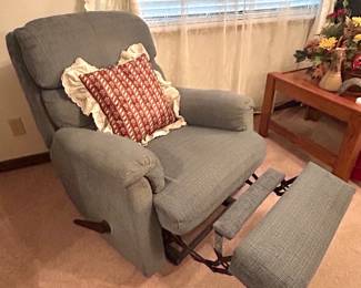 Gray recliner