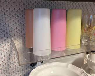 Tupperware tumblers