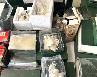 Collection of Snowbabies figurines