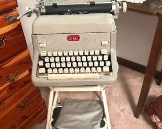 vintage Royal typewriter