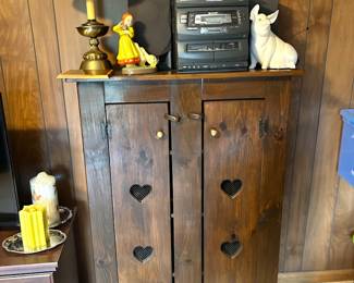 pine cabinet