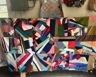 quilt topper Love the geometric design