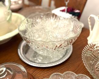 cut glass bowl