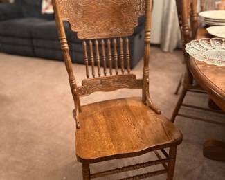 country chair and dining table