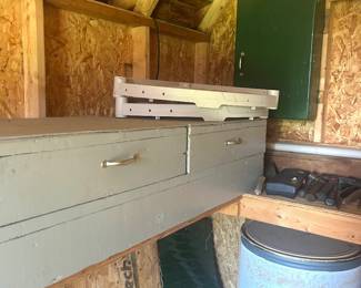 wooden tool box
