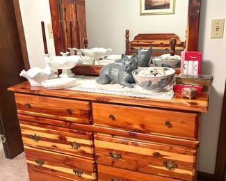 cedar dresser
