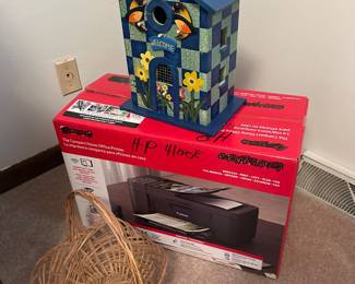 copier, birdhouse