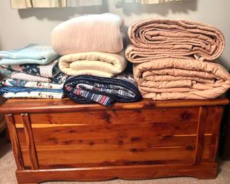 cedar chest blankets