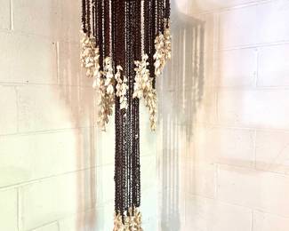 vintage 70's seashell chime