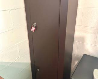Wall safe, smaller safe of top