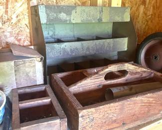 wooden tool boxes