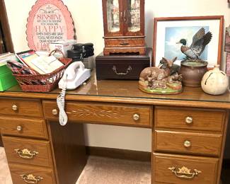 oak desk