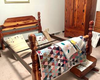 cedar full bed