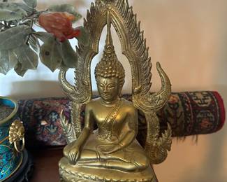 Thai Vintage Thai Brass Buddha