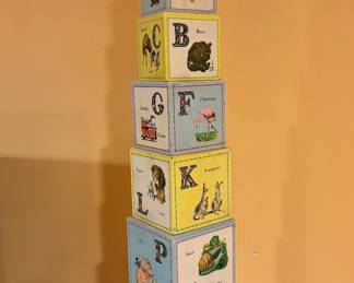 Vintage ABC Blocks 