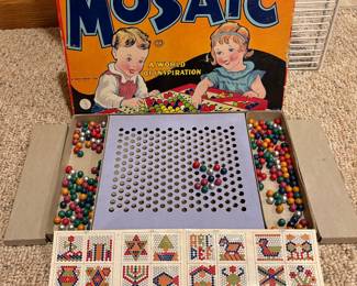 Vintage Mosaic Toy w/box 