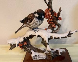 Giuseppe Armani "Sparrow on the Snow"