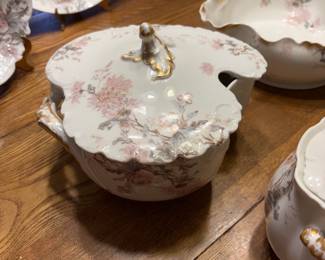 Antique Limoges, France - Soup Tureen 