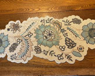 Beaded Table Runner 