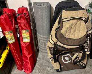 Could anyone actually carry the bag on the right once filled?