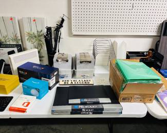 Welcome to Staples.  Count the clip boards.  
