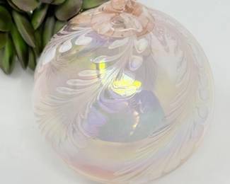 63 HandBlownGlassArtOrnament