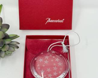 55 BaccaratCrystal2000MillenniumStarOrnament