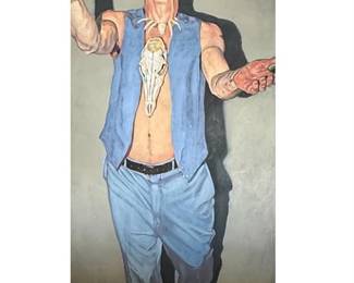 Braun (American), Signed Oil on Canvas, Untitled