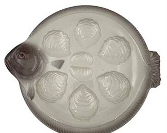 Waechtersbach Pottery Porcelain Flounder Oyster Plate