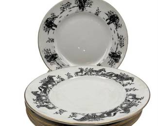Crown Staffordshire, Safari Desert Plates