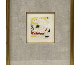 Knox Martin (American, 1923–2022) Artist Proof 1970's -1980's