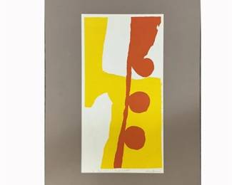 GregoryFuss, "High Note" Silk Screen 1969