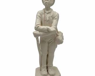 Sitzendorf, Man Figurine German Porcelain