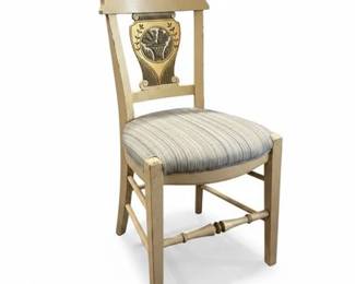 Directoire-Style Painted Side Chair