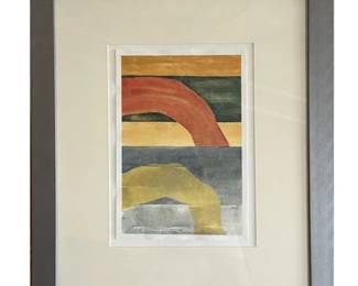 David Haberman, Watercolor, "Caner Rising", 1999
