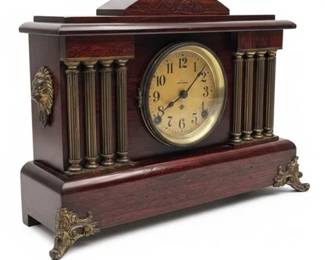 Seth Thomas Adamantine Clock Late 19th C