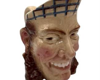Lot 251 French Majolica, "L'Écossais" (The Scotsman), Sarreguemines Pottery